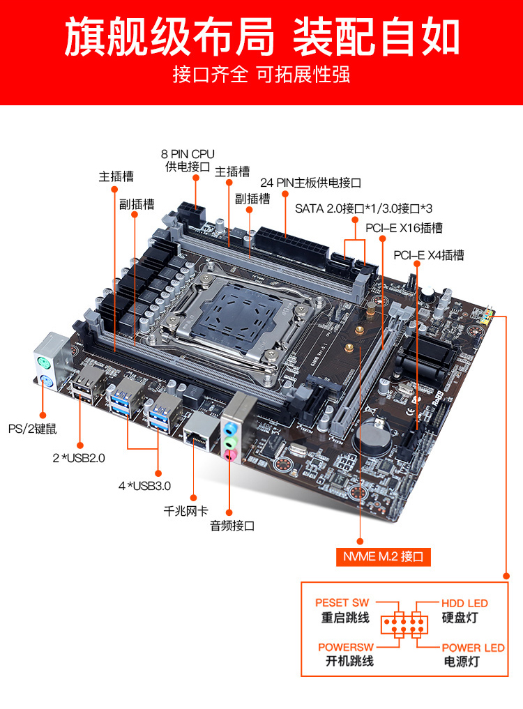 x79主板接线图解图片